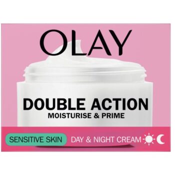 Olay Double Action Sensitive Moisturiser Day & Night Cream (50ml)
