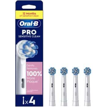 Oral-B Sensiclean Toothbrush Heads (4)
