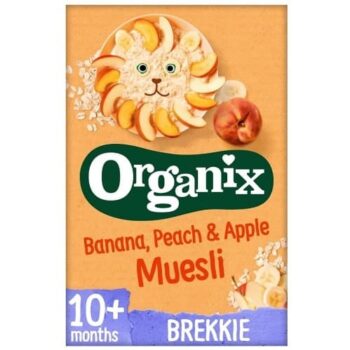 Organix Organic Baby Muesli Banana Peach & Apple 10+ Months (200g)
