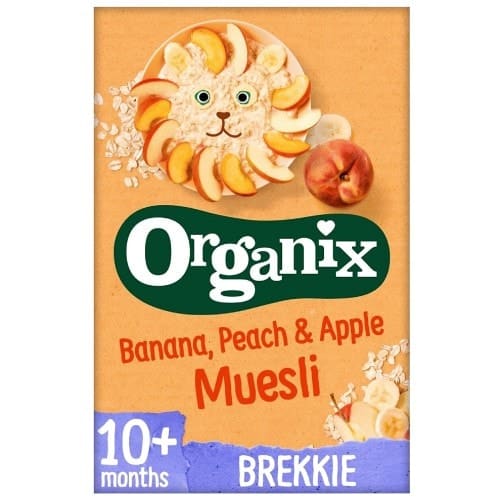Organix Organic Baby Muesli Banana Peach & Apple 10+ Months (200g)