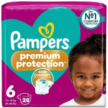 Pampers Premium Protection Size 6 28 Nappies (28)