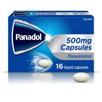 Panadol Paracetamol Liquid Capsules (16 x 500mg)