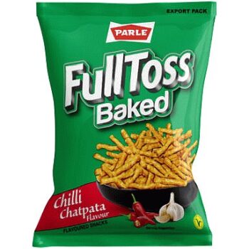 Parle FullToss Baked Chilli Chatpata Flavour Flavored Snacks (52g)