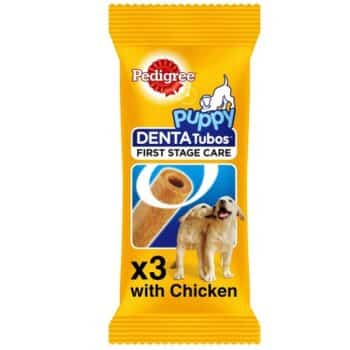 Pedigree Denta Tubo Puppy Dog Dental Treats with Chicken (72g)