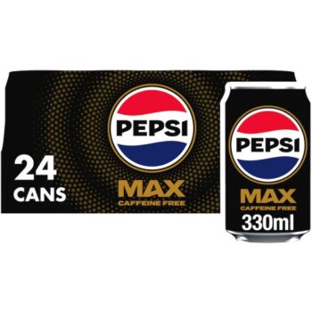 Pepsi Max No Caffeine (24 x 330ml)