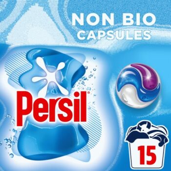 Persil 3 in 1 Non Bio Washing Capsules 15 Washes (15 x 316.5g)