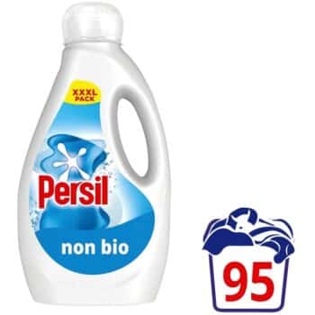 Persil 95 Washes Non Bio Laundry Washing Liquid Detergent (2565ml)