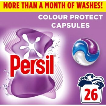 Persil Colour 3 in 1 Laundry Washing Detergent Capsules 26 Washes