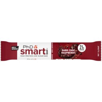PHD Nutrition Dark Choc Raspberry Smart Bar (64g)
