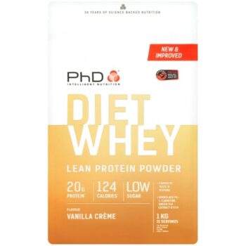 PHD Nutrition Vanilla Creme Diet Whey Powder (1kg)