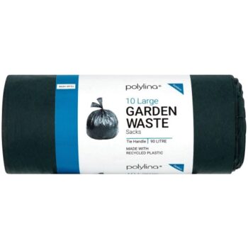 Polylina Tie Handle Large Garden Waste Sacks (90 Litre)