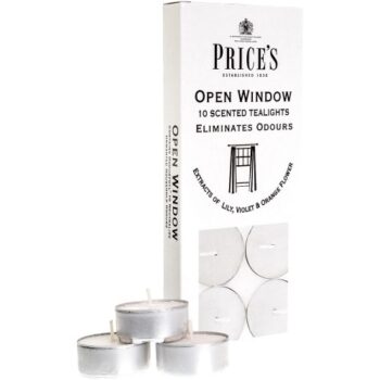 Price's Candles Open Window Odour Eliminating Tealights