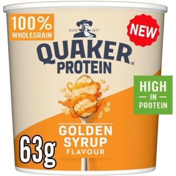 Quaker Protein Golden Syrup Porridge Pot (63g)