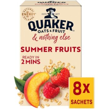 Quaker Summer Berries Sachets (8 x 33g)
