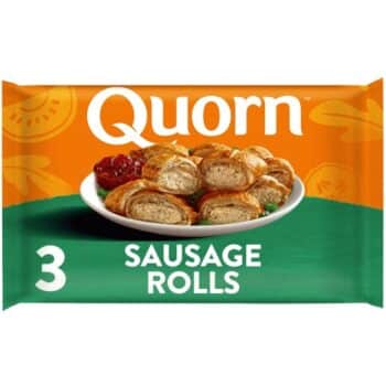 Quorn Vegetarian 3 Sausage Rolls (3 x 210g)