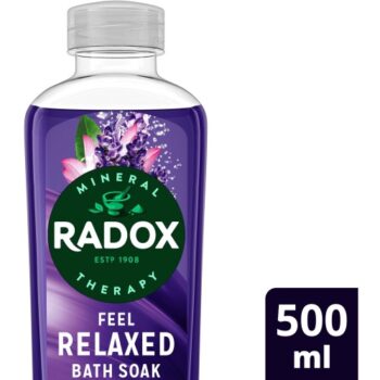 Radox Feel Relaxed Lavender & Waterlily Bath Soak (500ml)