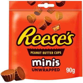 Reese's Mini Peanut Butter Cups Unwrapped Chocolate Pouch (90g)