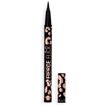Revolution Fierce Flick Felt Eyeliner Pen Midnight Black