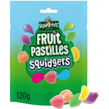 Rowntree's Fruit Pastilles Squidgers Sweets Sharing Bag (120g)