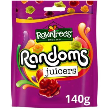Rowntree's Randoms Juicers Sweets Sharing Bag (140g)