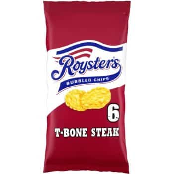 Roysters T-Bone Steak Multipack Crisps (6 x 21g)