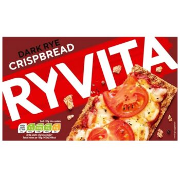 Ryvita Dark Rye Crackers (250g)