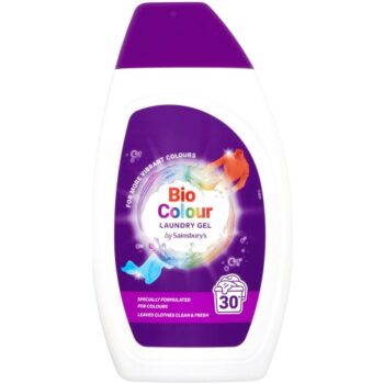 Sainsbury's Colour Bio Laundry Gel 30 Washes (900ml)