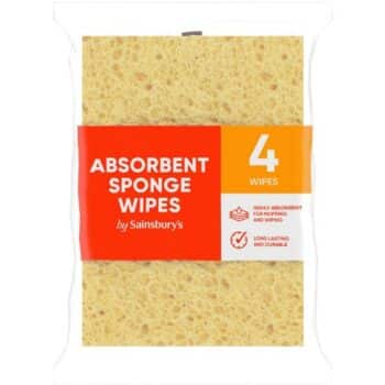 Sainsbury's Sponge Wipes (4)