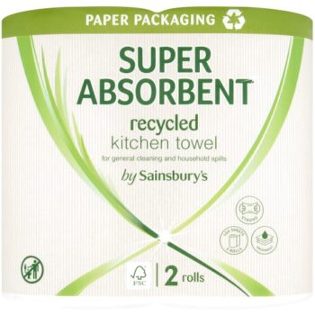 Sainsbury's Super Absorbent Recycled (2)