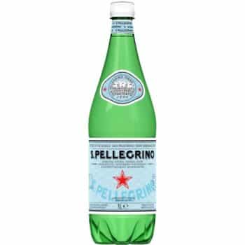 San Pellegrino Sparkling Natural Mineral Water Bottle 1 L (1 Litre)