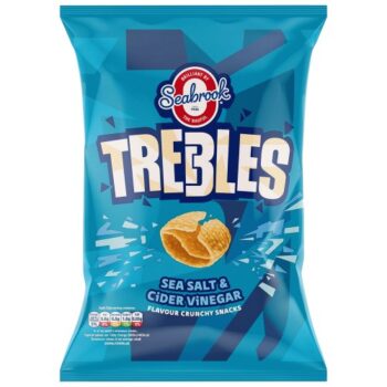 Seabrook Trebles Salt & Vinegar Sharing Bag (120g)