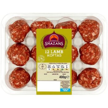 Shazans 12 Lamb Koftas (400g)