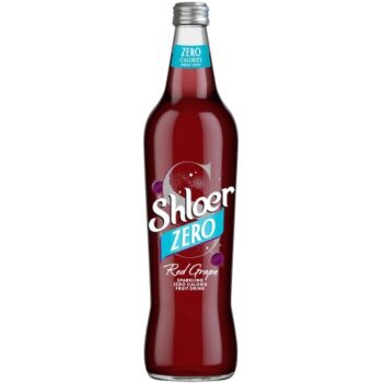 Shloer Zero Calorie Sparkling Red Grape Fruit Drink (750ml)