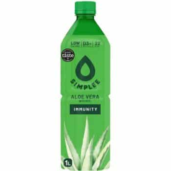 Simplee Aloe Natural Aloe Vera Drink with Bits (1 Litre)
