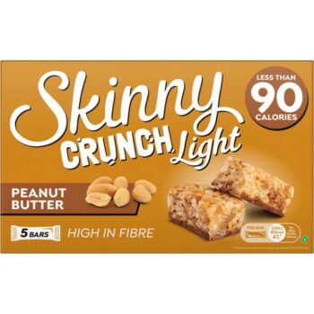 Skinny Crunch Peanut Butter Snack Bars 5x5x20g (20g)