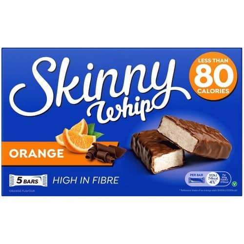 Skinny Whip Chocolate Orange Bars (5 x 20g)