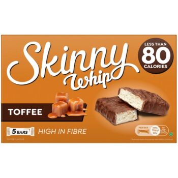 Skinny Whip Toffee Chocolate Bars (5 x 20g)