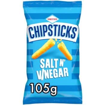 Smiths Chipsticks Salt & Vinegar Sharing Snacks (105g)