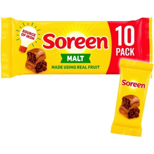 Soreen Malt Lunchbox Loaves Snack Bars Family Pack (10 x 30g)