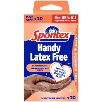 Spontex Sensitive Vinyl Disposable Gloves (20)