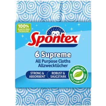 Spontex Supreme All Purpose Cloth (6)