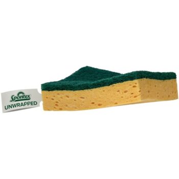 Spontex Unwrapped Sponge Scourer