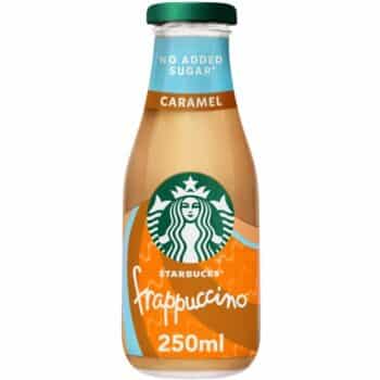 Starbucks Frappuccino Caramel Flavoured Milk Iced Coffee No Added Sugar* (250ml)