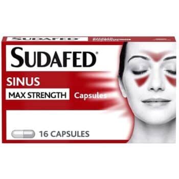 Sudafed Blocked Nose & Sinus Capsules (16)