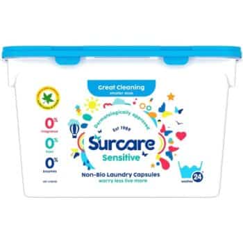 Surcare Laundry Capsules 24 Each (24 x 17ml)