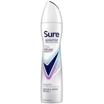 Sure Nonstop Protection 72H Vitality Anti-perspirant (250ml)
