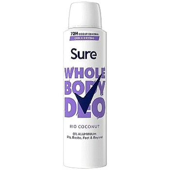 Sure Women Rio Coconut 72hr Whole Body Deodorant Spray (150ml)