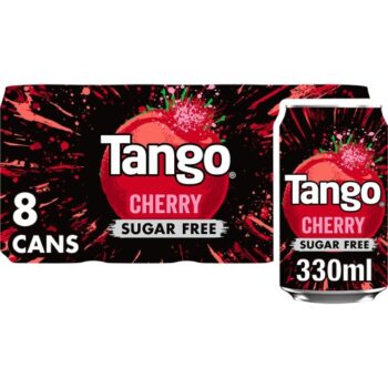 Tango Cherry Sugar Free Cans (8 x 330ml)