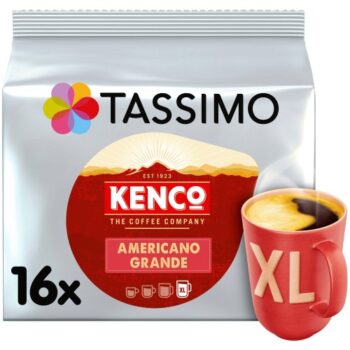 Tassimo Kenco Americano Grande XL Coffee Pods (16 x 144g)
