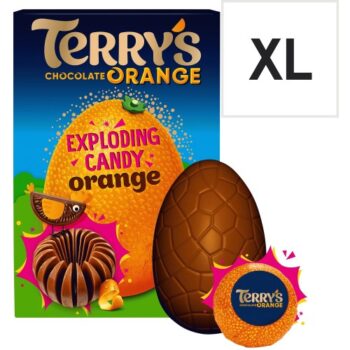 Terry's Chocolate Orange Exploding Candy Easter Egg (297g)